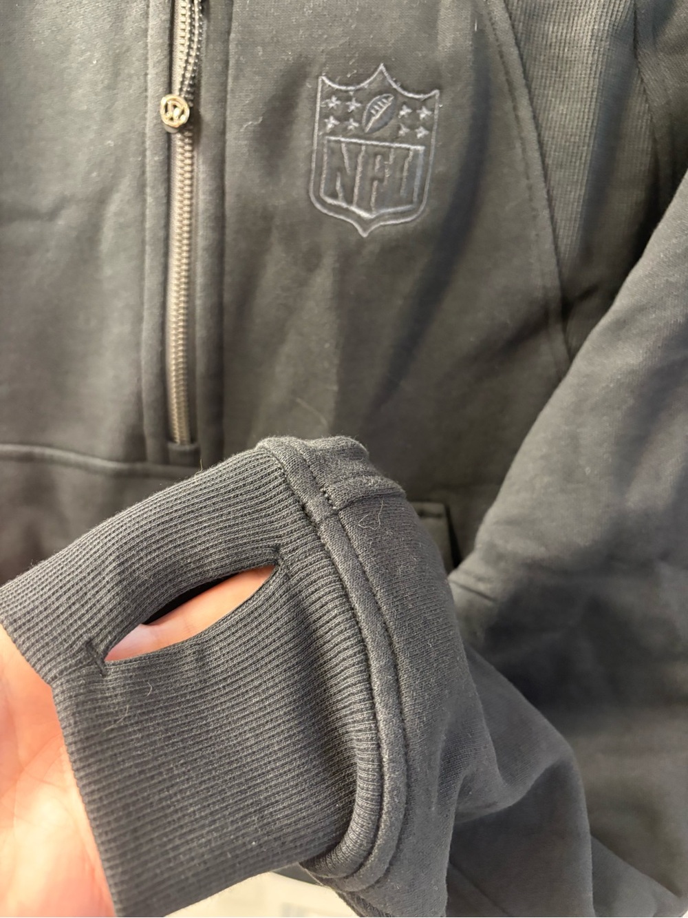 New! Lululemon x NFL Black Scuba Sweatshirt - Picture 3 of 7